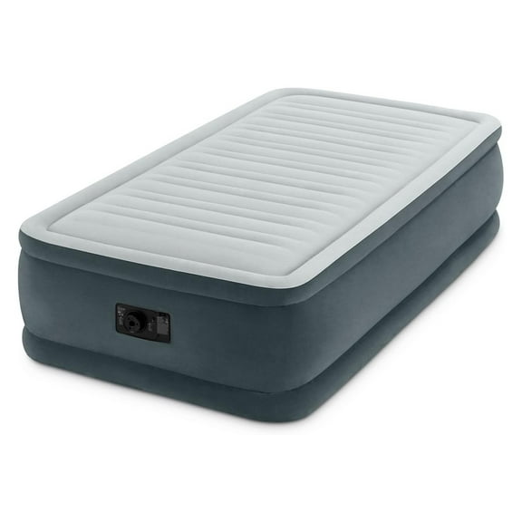 Comfort Plush Elevated Dura-Beam Airbed with Built-in Electric Pump