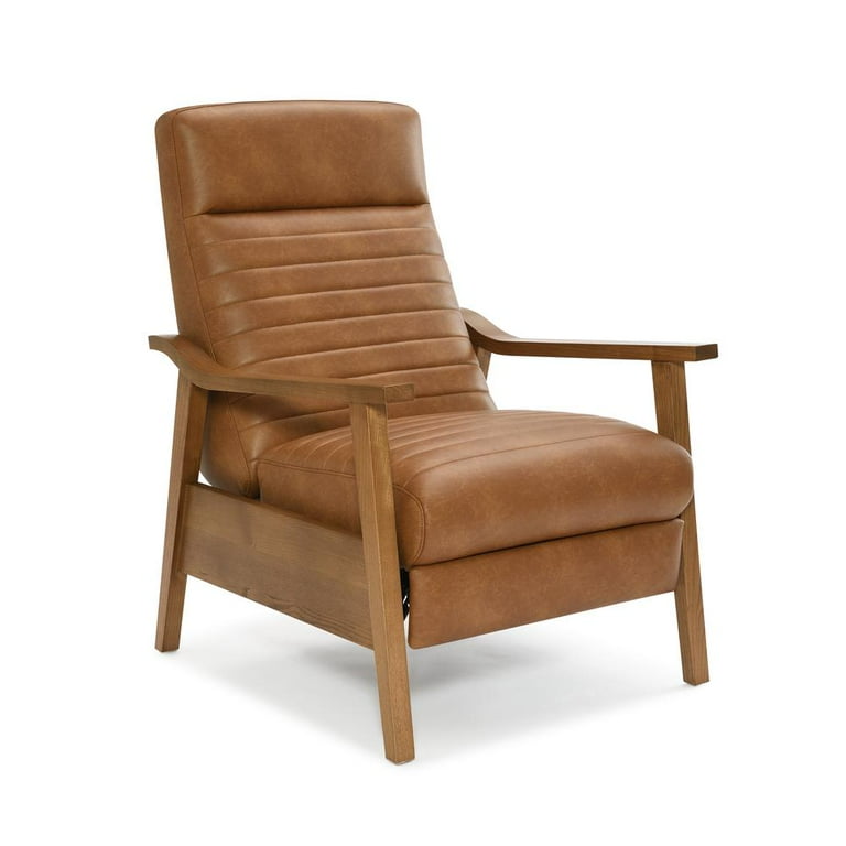 Spanish Saddle Brown Recliner Doyle Leather Recliner Chair