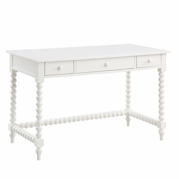 Comfort Pointe Averly 3 Drawer White Desk