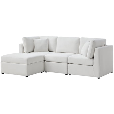 Comfort Pointe Chandler 4-PC XL Ivory Performance Fabric Chofa