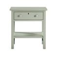 thumbnail image 1 of Comfort Pointe Franklen 1-drawer Storage Nightstand - Antique Gray, 1 of 14