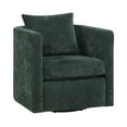 thumbnail image 1 of Comfort Pointe Sheldon Kelly Green Fabric Swivel Barrel Chair, 1 of 16