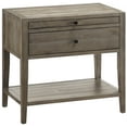 thumbnail image 1 of Comfort Pointe Shoreham 1-drawer Weathered Gray Wood Finish Nightstand, 1 of 12