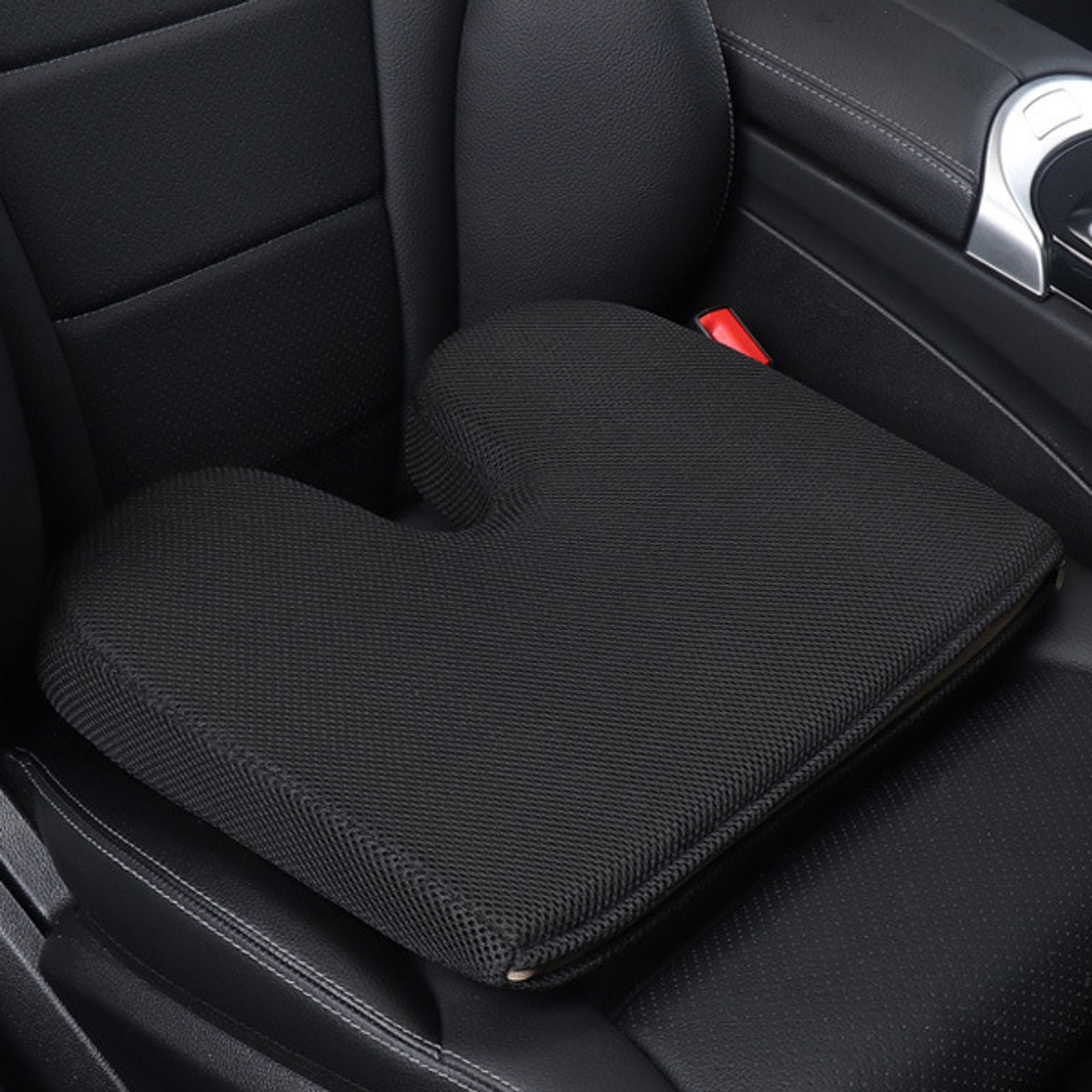 Comfort Portable Large Car Wedge Seat Cushion，Sciatica And Lower Back Pain Relief Anti Slip