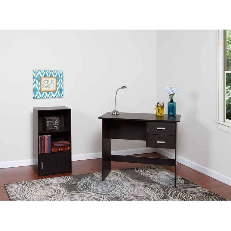 Comfort Products Wood Writing Desk Walmart