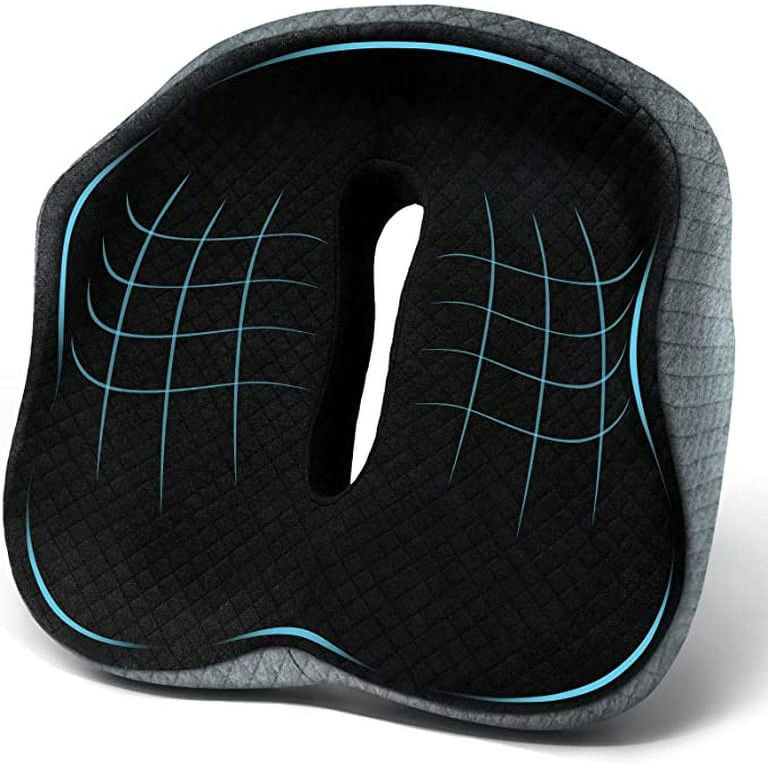 Comfort Seat Cushion for Lower Back Pain Relief, Enhances Posture