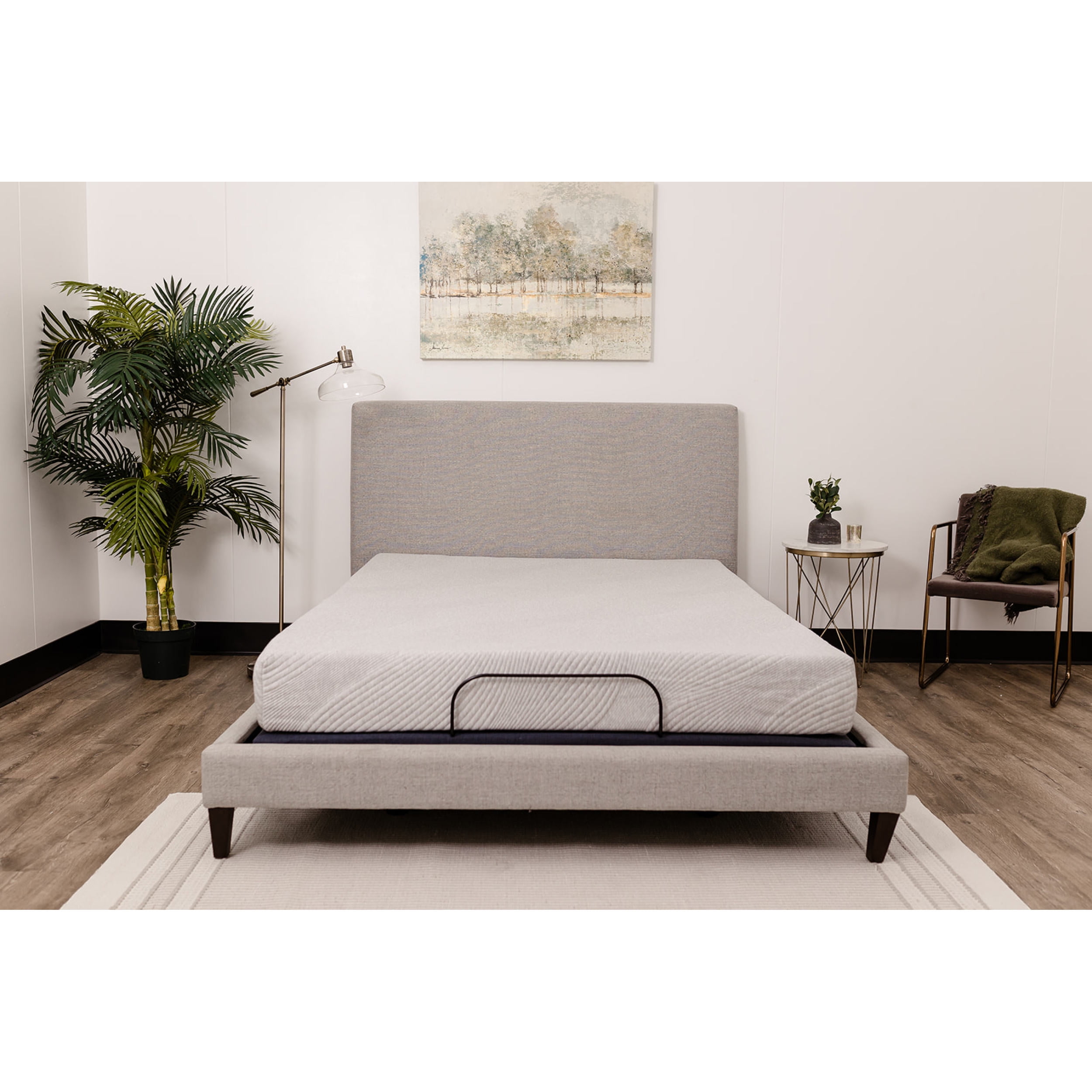 Comfort Series Queen Firm Gel Memory Foam Tight Top 8 Inch Mattress 64843
