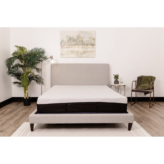 Comfort Series Queen Soft Gel Memory Foam Tight Top 12 Inch Mattress 64855
