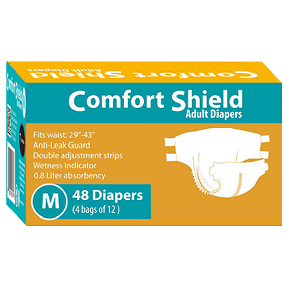Comfort Shield Adult Diapers LARGE