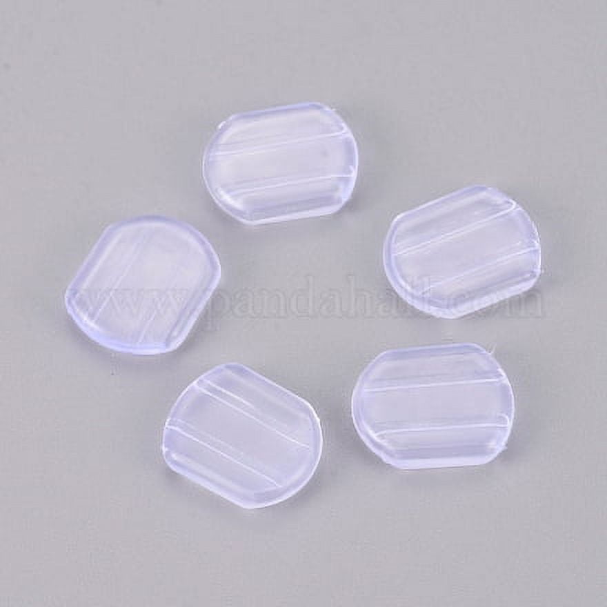 Comfort Silicone Earring Pads Clip Earring Cushions for Clipon