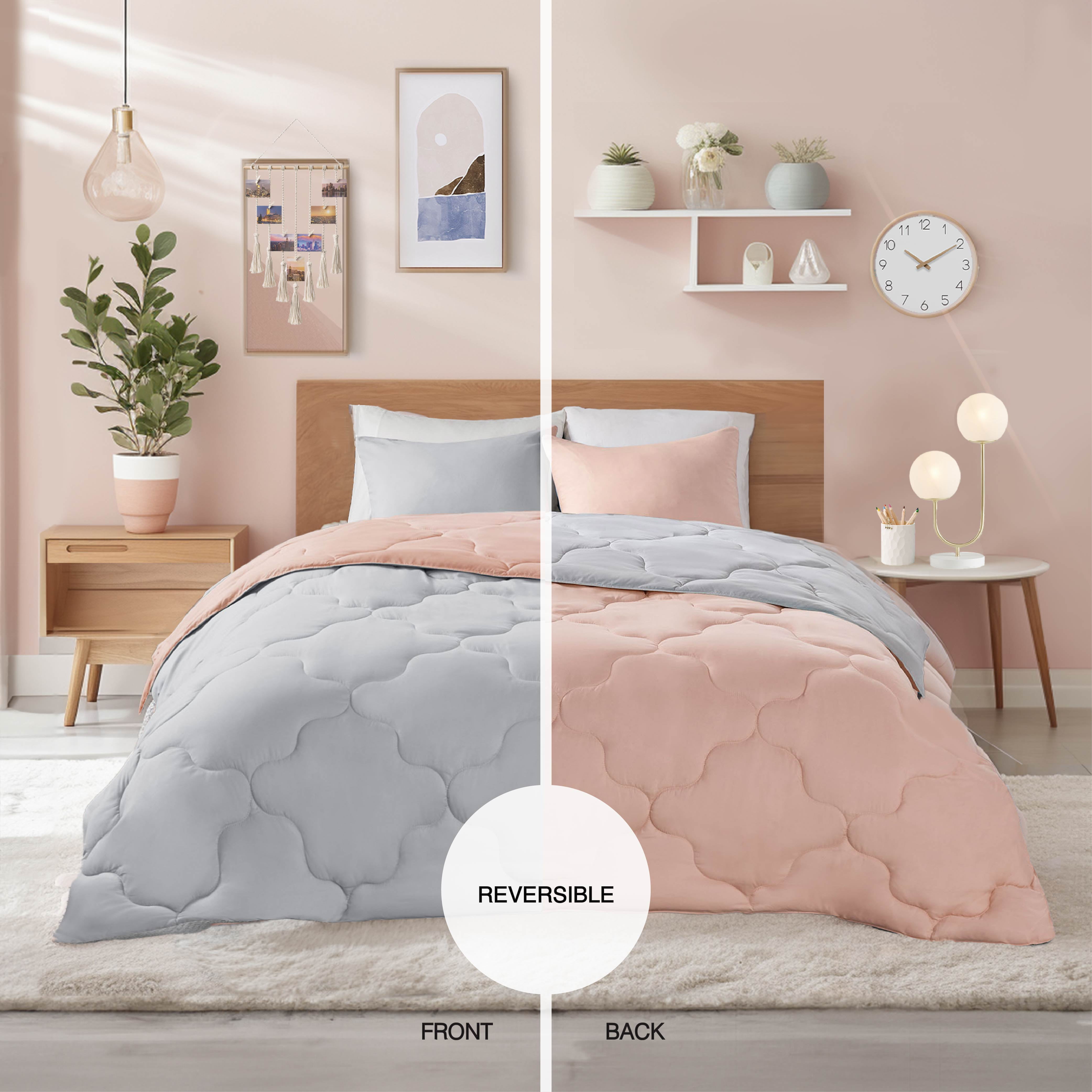 Comfort Spaces 2Piece Twin/Twin XL Reversible Comforter Sets