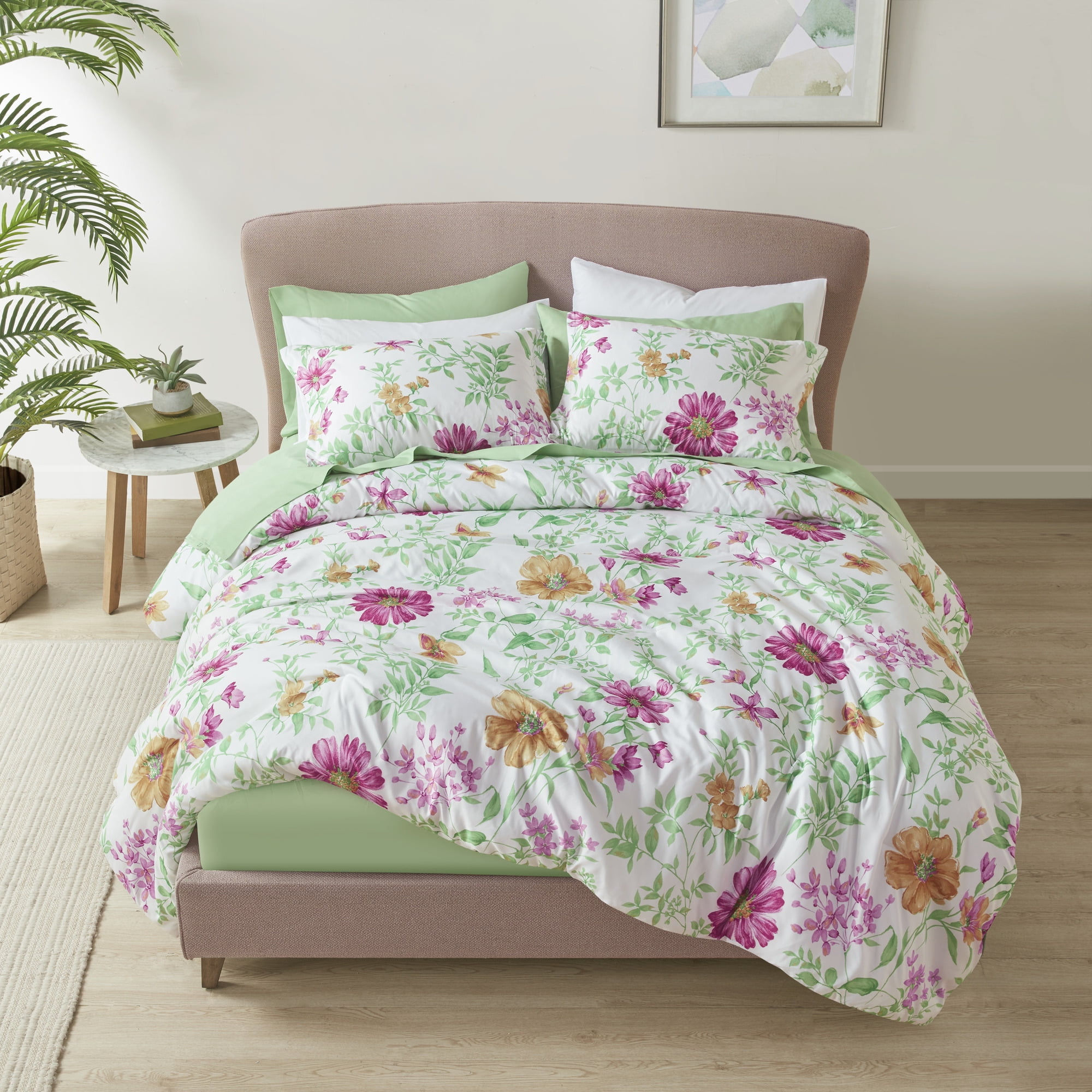 Comfort Spaces 6Pieces TwinXL Bed in a Bag Down Alternative