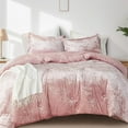 Comfort Spaces Full/Queen Cozy Velvet Comforter Sets 3Piece Luxe All