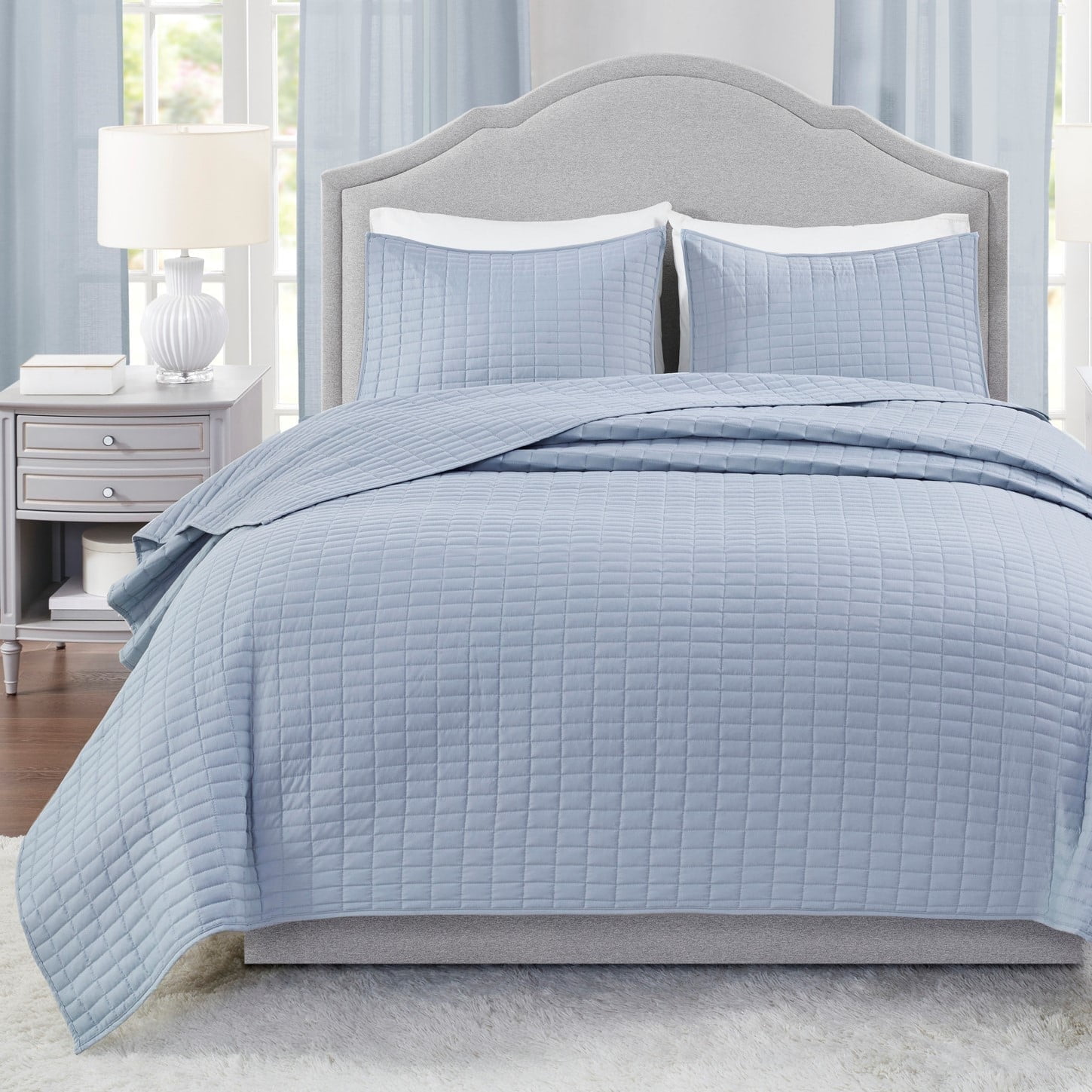 Housse de couette en viscose de bambou Sillage - Essix Home