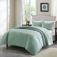 thumbnail image 1 of Comfort Spaces Kienna Quilt Mini Set, King, Seafoam, 1 of 2