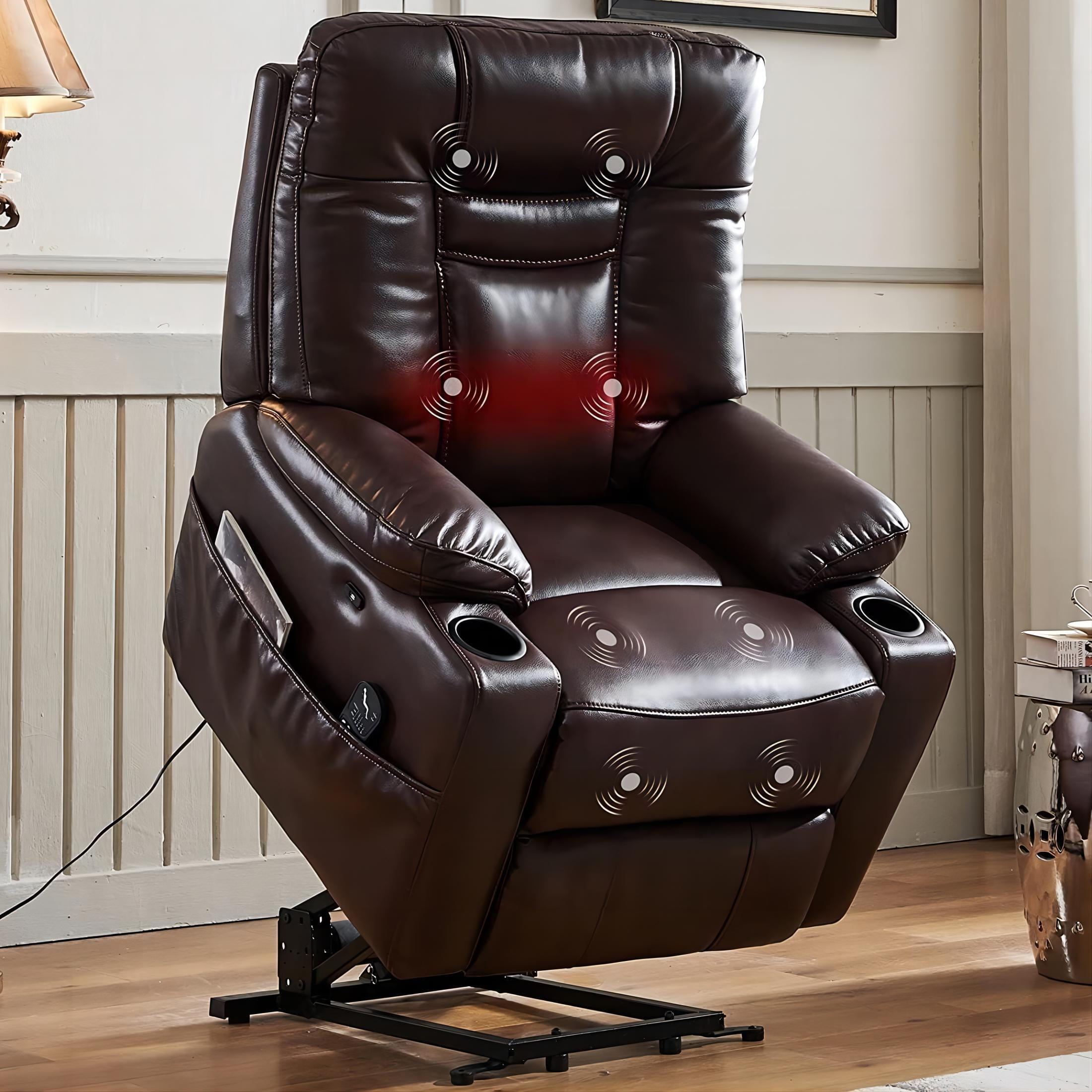 Comfort Stretch Electric Recliner Chairs For Elderlypower Lift Recliners Chair With Massage 6497