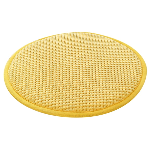 Comfort Support Round Cushions Breathable Linen Long For Dining Chair Car