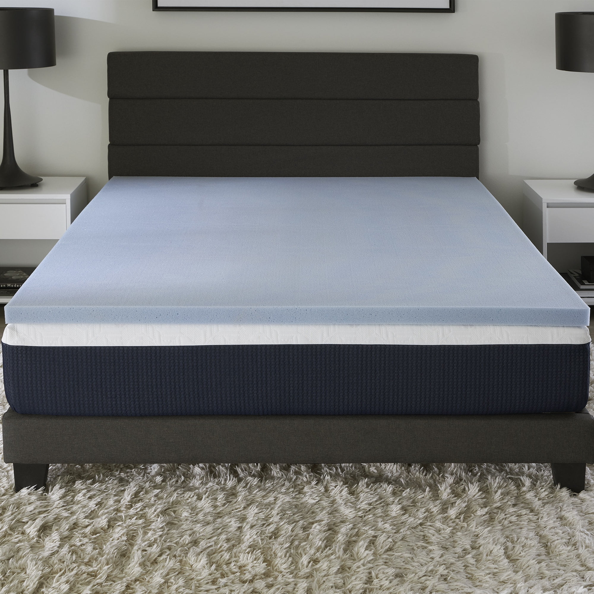 Comfort Tech 2” Mattress Topper Featuring Tranquility Foam, Full