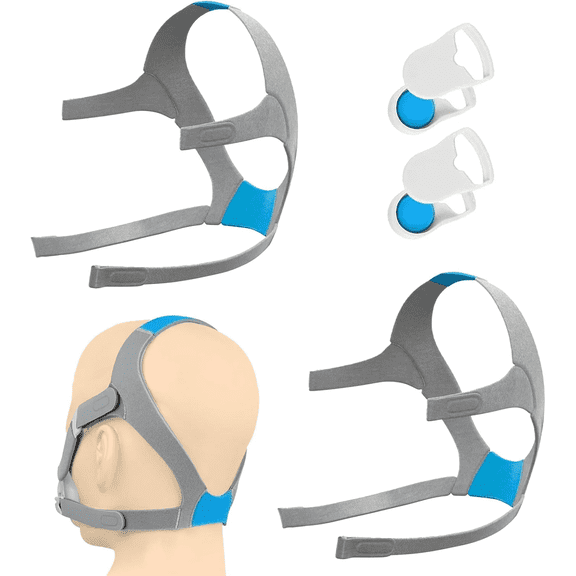 Comfort Upgrade Headgear with 4 Strong Magnets for Sleep Device Full Face Masks