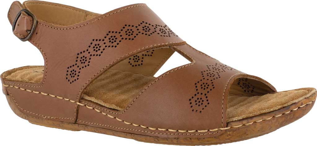Comfort Wave by Easy Street Sloane Leather Sandals (Women) - image 1 of 6