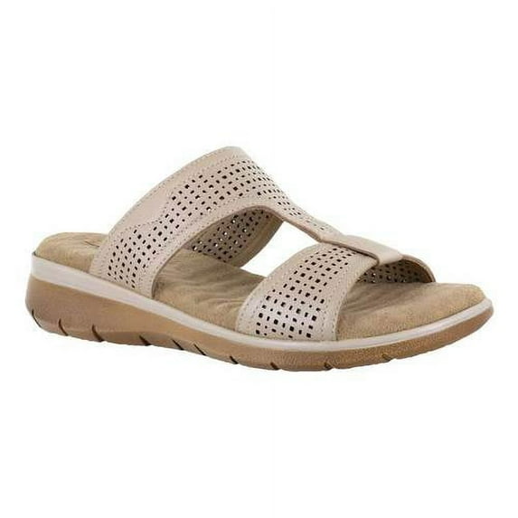 Comfort Wave by Easy Street Surry Leather Sandals (Women)