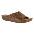 thumbnail image 1 of Comfort Wave by Easy Street Valerie Leather Sandals (Women), 1 of 7