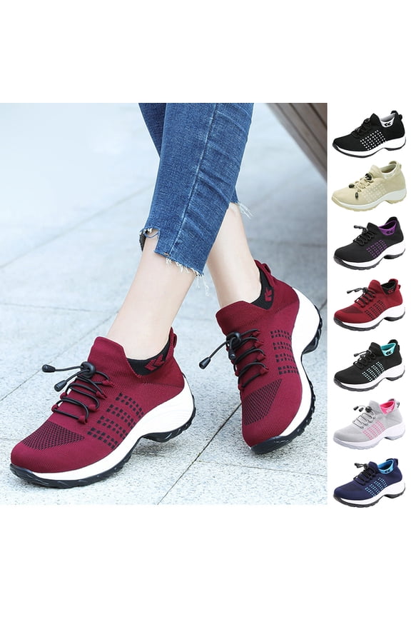 Comfort Wear Orthowear Shoes for Women Men, Unisex Orthopedic Shoes for Women Breathable Comfortable Plantar Fasciitis Ortho Sneakers Running Walking Non Slip Stretch Cushion Comfortwear Shoe