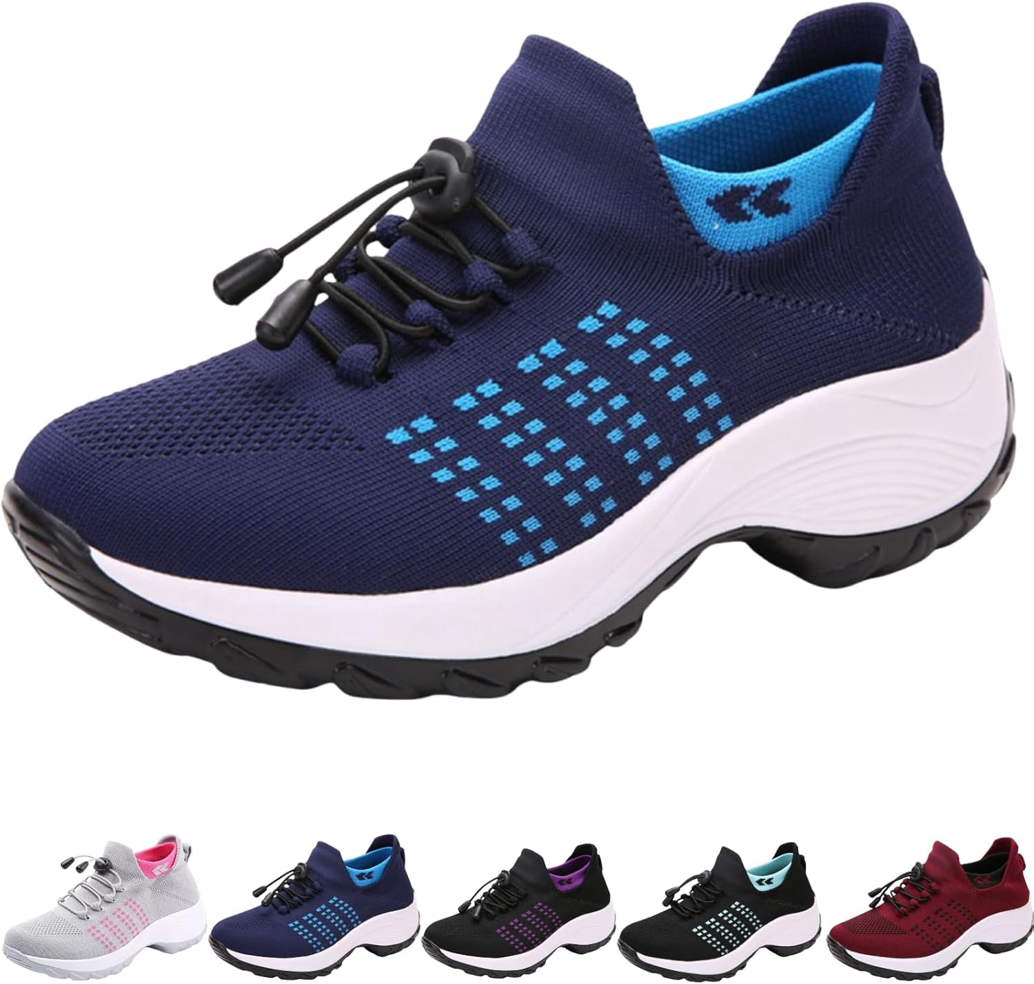 Comfort Wear Orthowear Shoes for Women Slip On,Orthopedic Womens Sneakers Soft Walking Shoes for Plantar Fasciitis