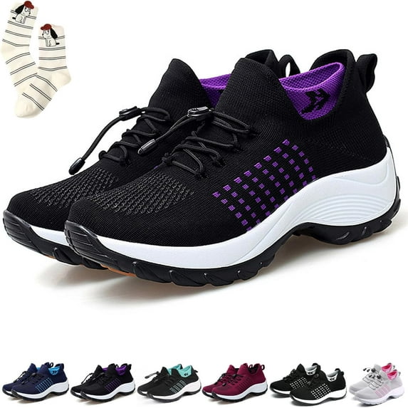 Comfort Wear Orthowear Women's Orthopedic Shoes, Wide Fit, Arch Support, Breathable, Anti-Slip, Lightweight, Casual, US Women 5.5 to 13