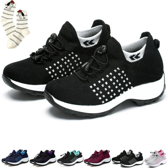 Comfort Wear Orthowear Women's Orthopedic Shoes, Wide Fit, Arch Support, Breathable, Anti-Slip, Lightweight, Casual, US Women 5.5 to 13