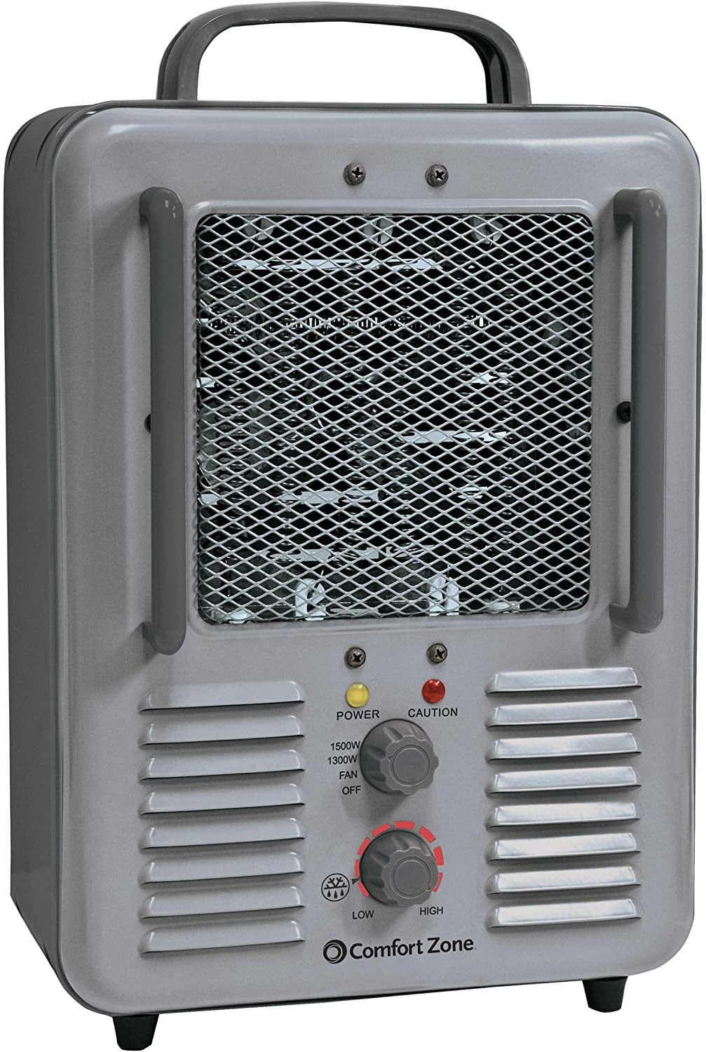 Comfort Zone 1 500 Watt Milkhouse Style Electric Portable Utility