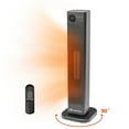 thumbnail image 1 of Comfort Zone 30" Oscillating Digital Tower Space Heater with Remote Control, 1 of 9