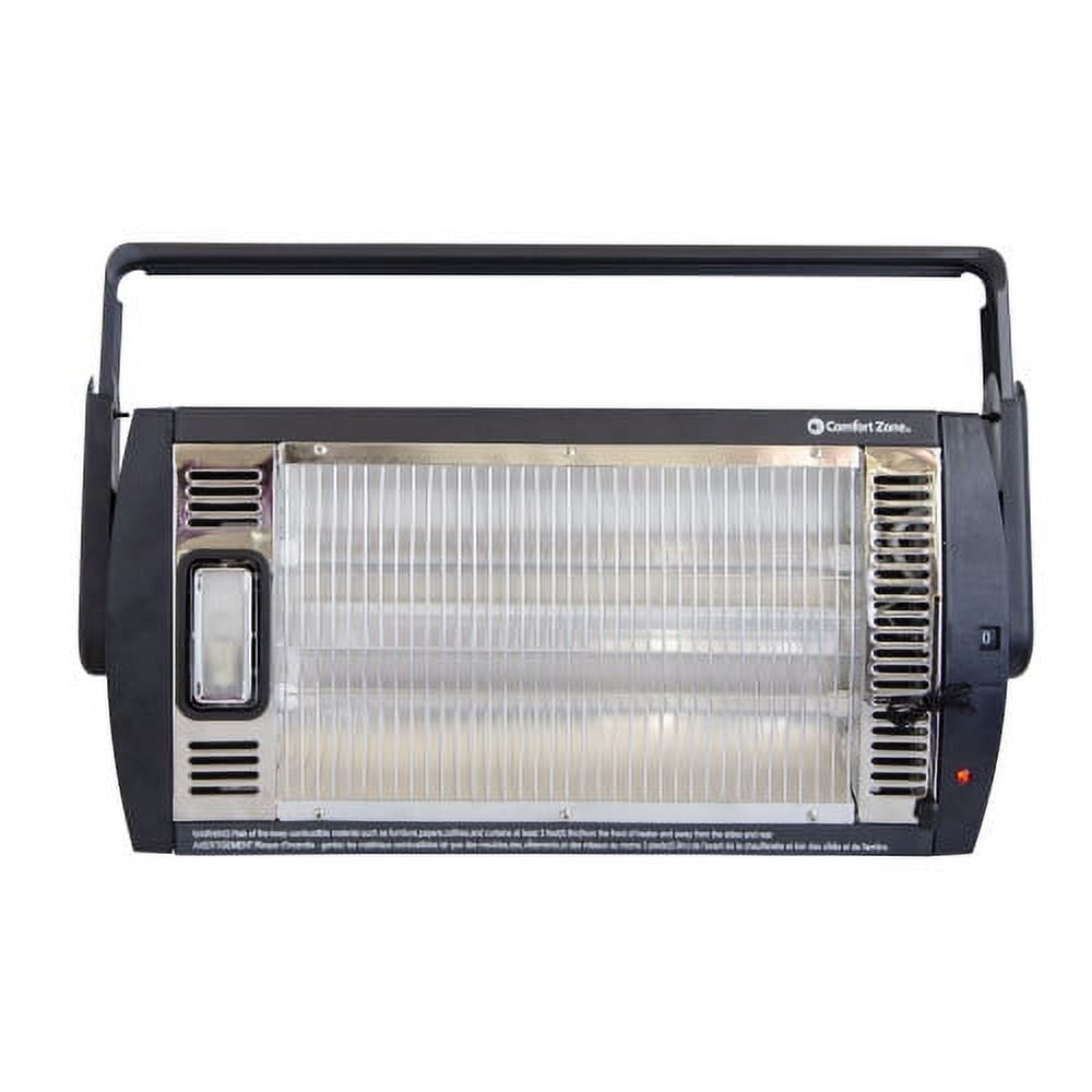Comfort Zone 750/1,500Watt Ceiling Mounted Dual Quartz Radiant Heater