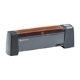 thumbnail image 1 of Comfort Zone Digital Baseboard Space Heater with Thermostat, Black, 1 of 8