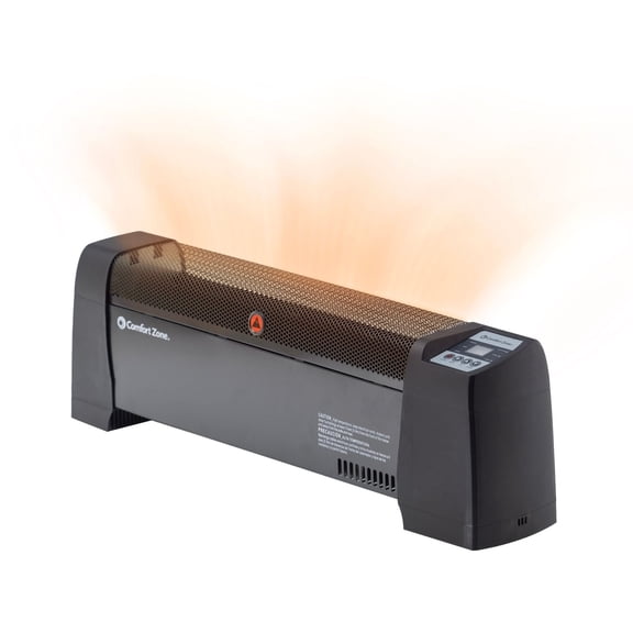 Cadet 49in. Plug-in Electric Baseboard Heater with Thermostat, 120V ...