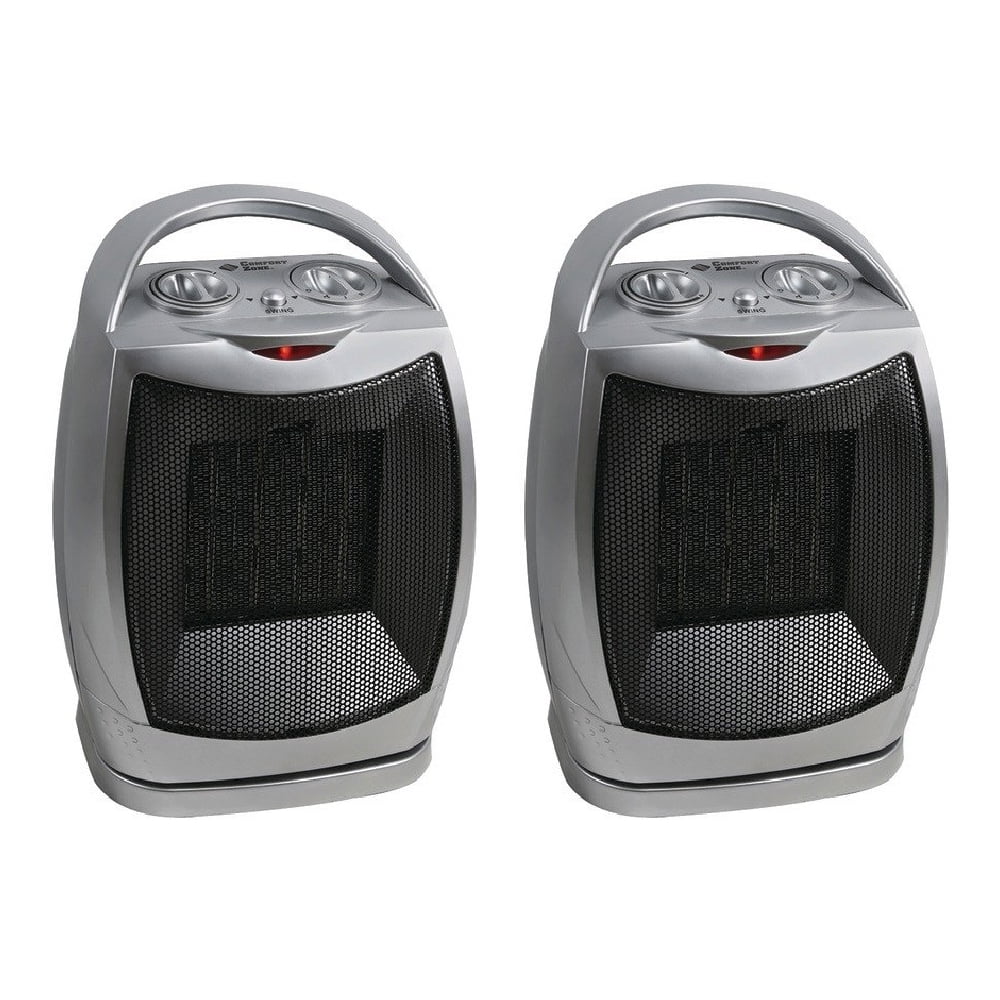 Comfort Zone CZ449 Oscillating Ceramic Space Heater Portable