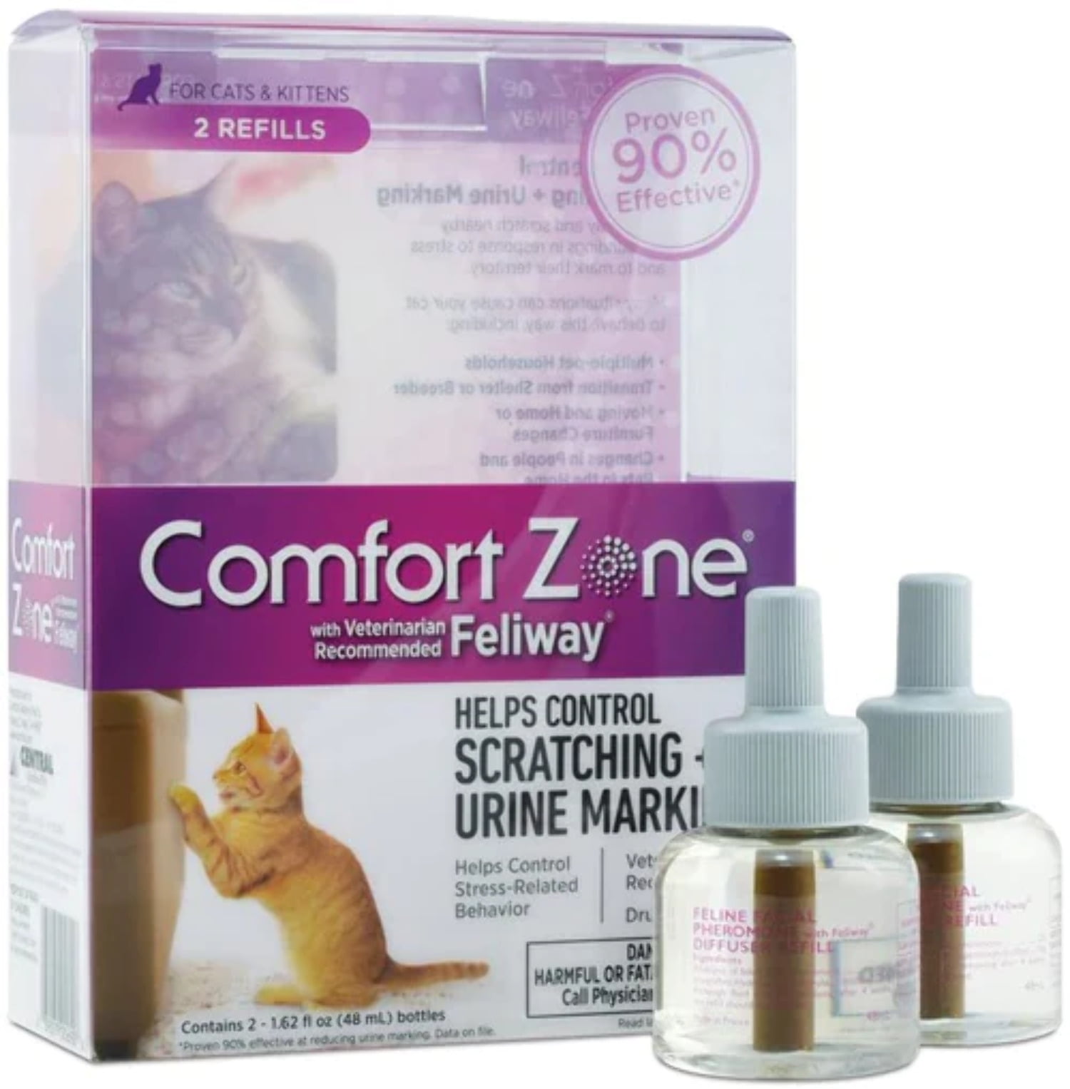 Mardonyx Comfort Zone Calming Diffuser Refill, 48 ml, 30-Day Use ...