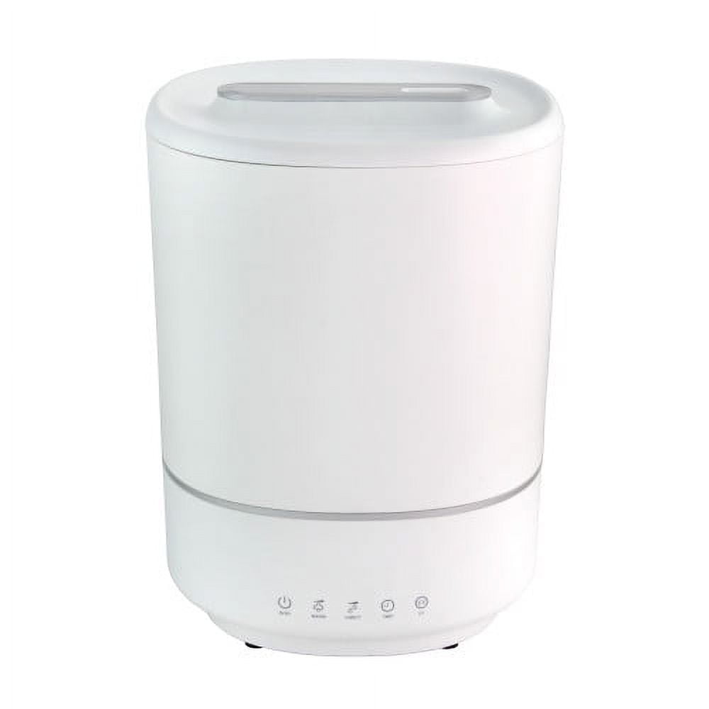 Comfort Zone Clean Ultrasonic Humidifier, Top Fill, 4.5 Liter, UVC