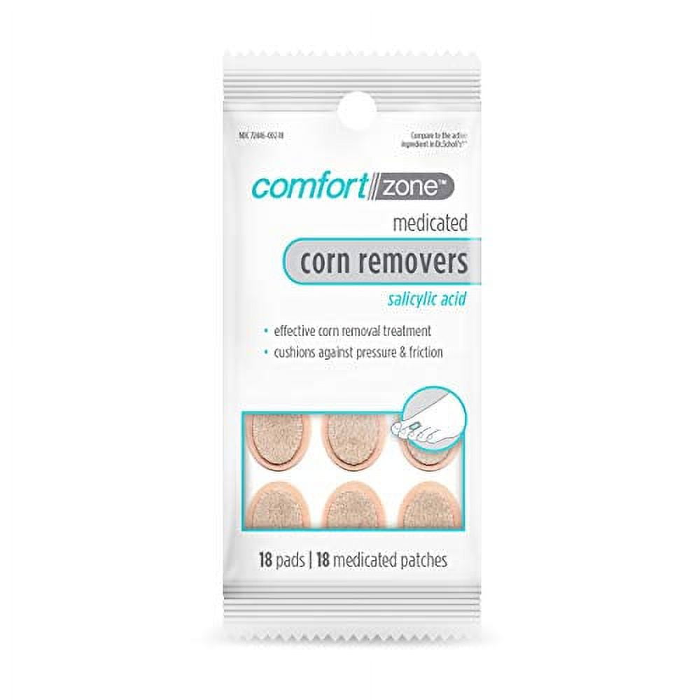 Comfort Zone Corn Removers Medicated Patches, Effective Corn Removal