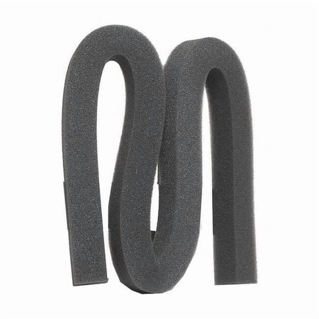 Comfort Zone Foam Weather Strip, 1.25"x1.25"x42", Seals Gaps Reduces Leaks
