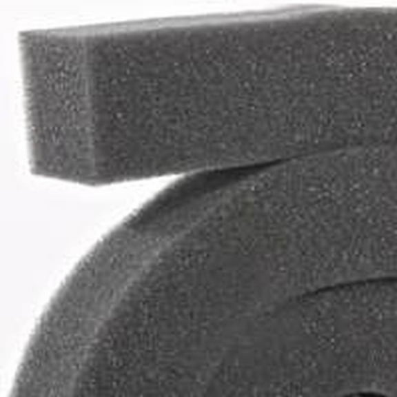 Comfort Zone Foam Weather Strip, 1.25"x1.25"x42", Seals Gaps Reduces Leaks