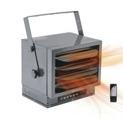 Comfort Zone 7,500W Digital Ceiling Mount Space Heater with Remote, 240v, Grey