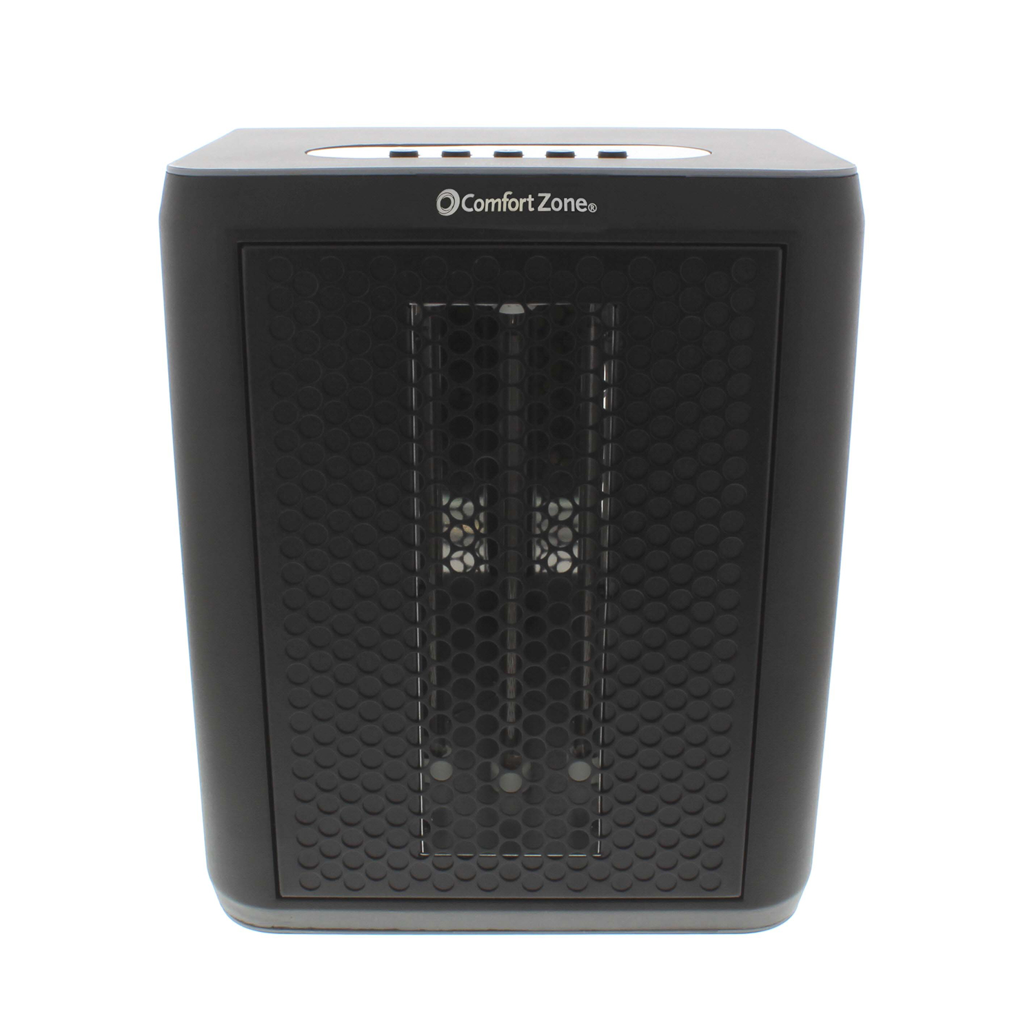 Comfort Zone Infrared Electric Portable Desktop Space Heater, Black - image 1 of 4