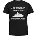 thumbnail image 1 of Comfort Zone Jet Ski Black Adult T-Shirt - 2X-Large, 1 of 1