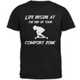 thumbnail image 1 of Comfort Zone Longboard Black Adult T-Shirt - 2X-Large, 1 of 1