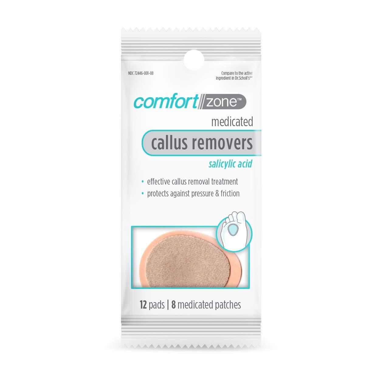 Comfort Zone Medicated Callus Removers, Effective Callus Removal