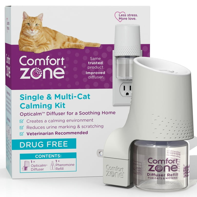 Comfort Zone Single Multi Cat Calming Kit For A Soothing Home 1