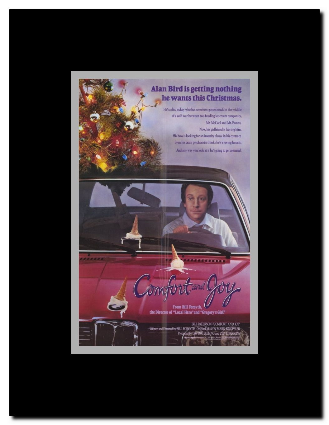 Comfort and Joy Framed Movie Poster