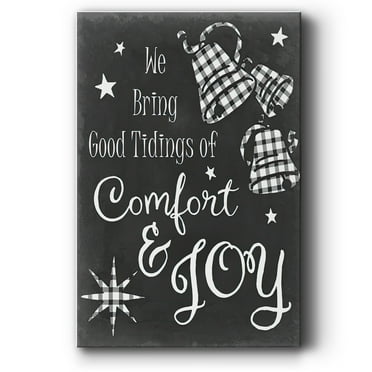 Comfort and Joy- Gallery Wrapped Canvas