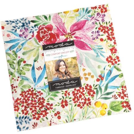 Comfort and Joy Layer Cake by Create Joy Project; 42 - 10" Precut Fabric Quilt Squares
